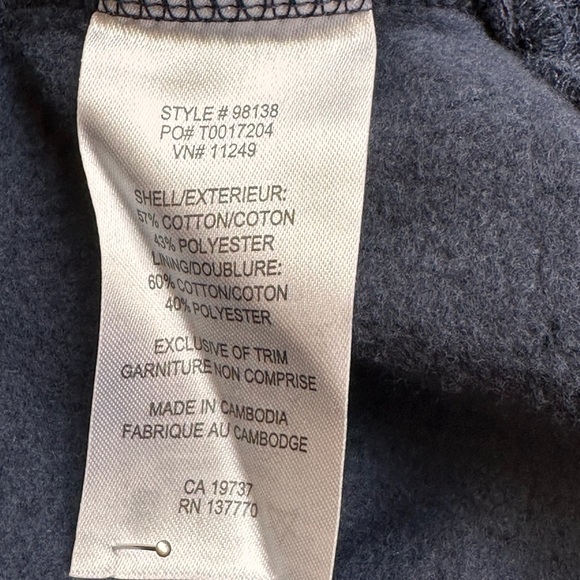 Roots Women's PADDLE-CREEK Roots 73 Full Zip Hoodie Navy Blue Size Small - Picture 15 of 16